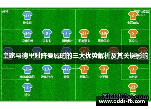 皇家马德里对阵曼城时的三大优势解析及其关键影响