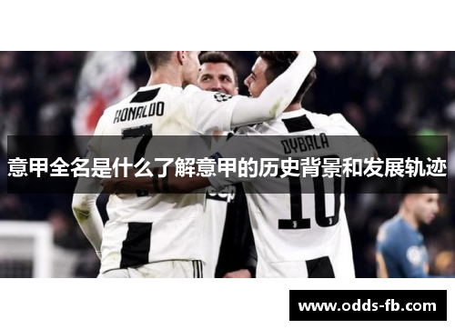 意甲全名是什么了解意甲的历史背景和发展轨迹